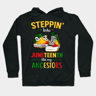 Stepping Juneteenth Ancestors Hoodie